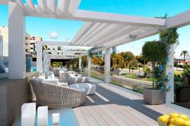 Penthouse der Luxusklasse über 3 Etagen mit eigenem Pool und fantastischen Meerblick in einer Luxuswohnanlage in Palma